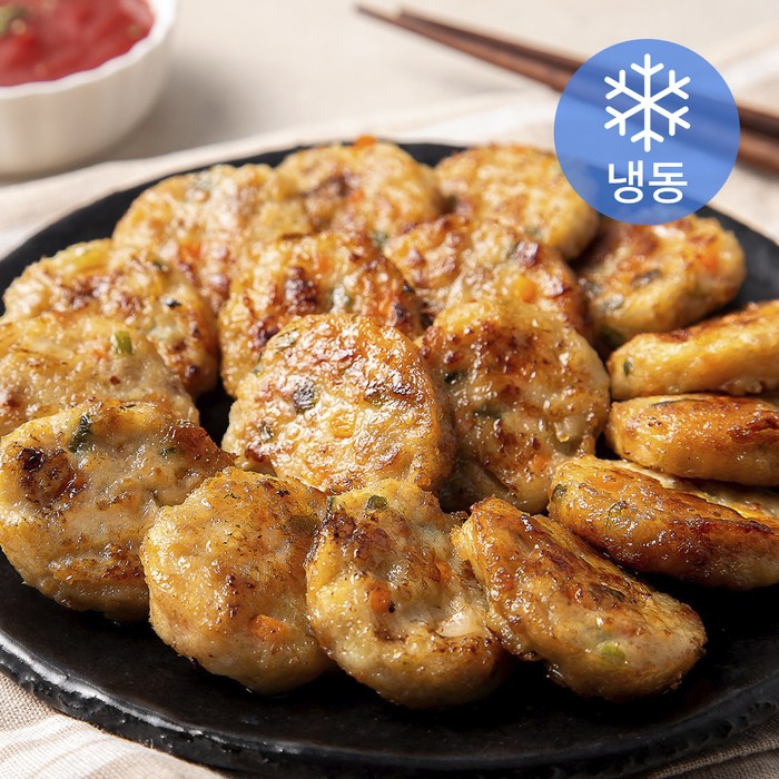 gomgom 곰곰 바삭 한입 동그랑땡 (냉동), 850g, 1개