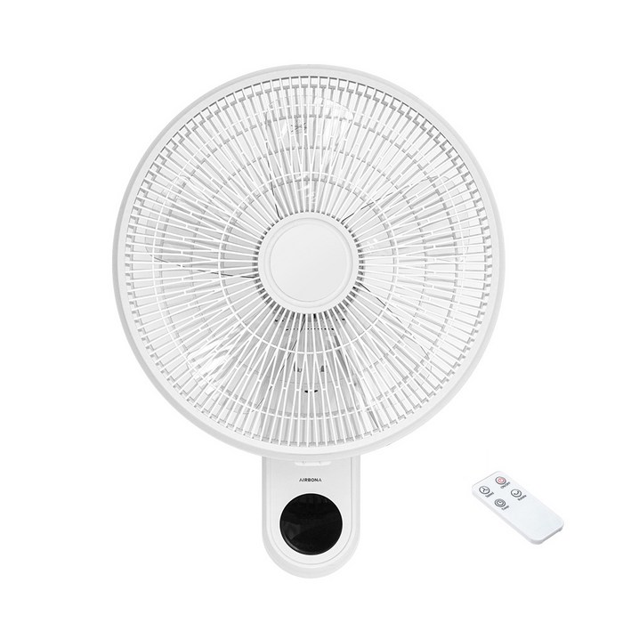 에어보나 리모컨 벽걸이 선풍기, AB-508WR 후기 분석 - 리모컨 상세
