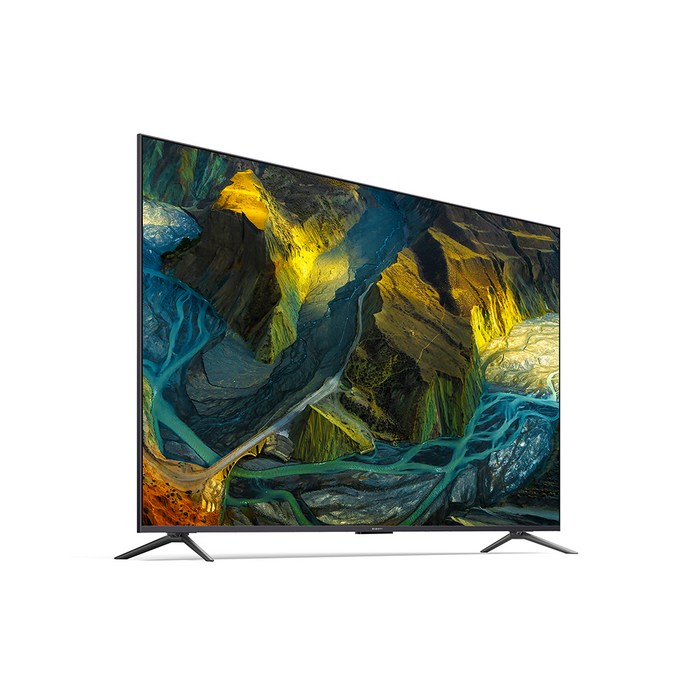 샤오미 4K UHD TV Max, 217cm(86인치) 후기 분석 - 거실 설치 예시 및 슬림 베젤