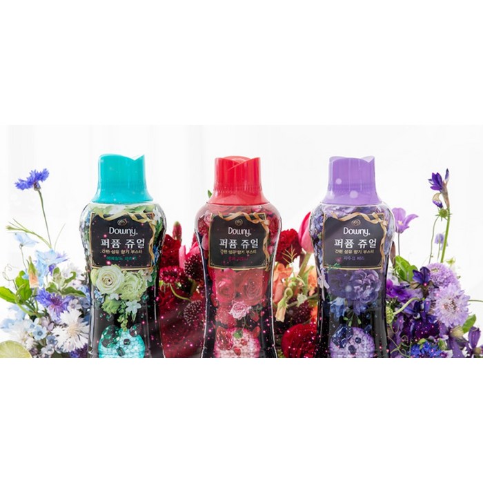 다우니 퍼퓸 쥬얼 자수정 베리 향기부스터, 480g 후기 분석 - 한 손에 들어오는 사이즈