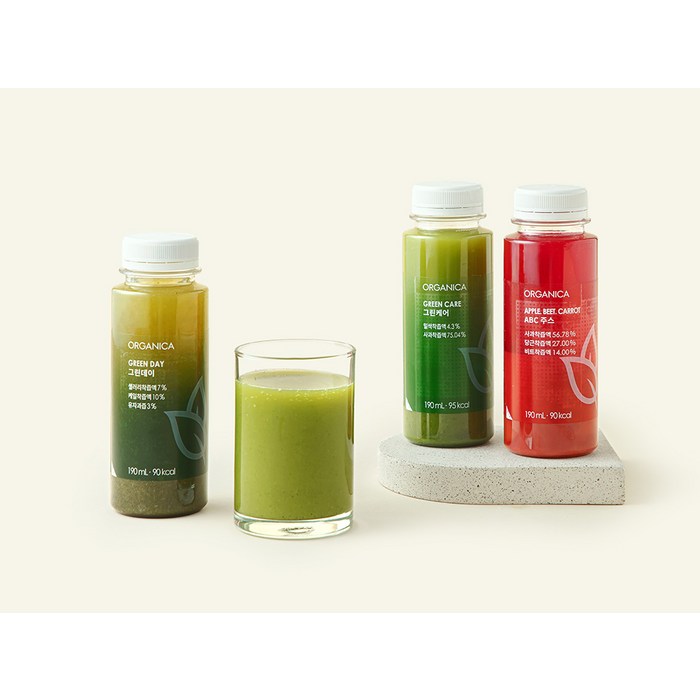 올가니카 2Days 클렌즈 탑 주스, 190ml 후기 분석 - 신선한 보관 상태