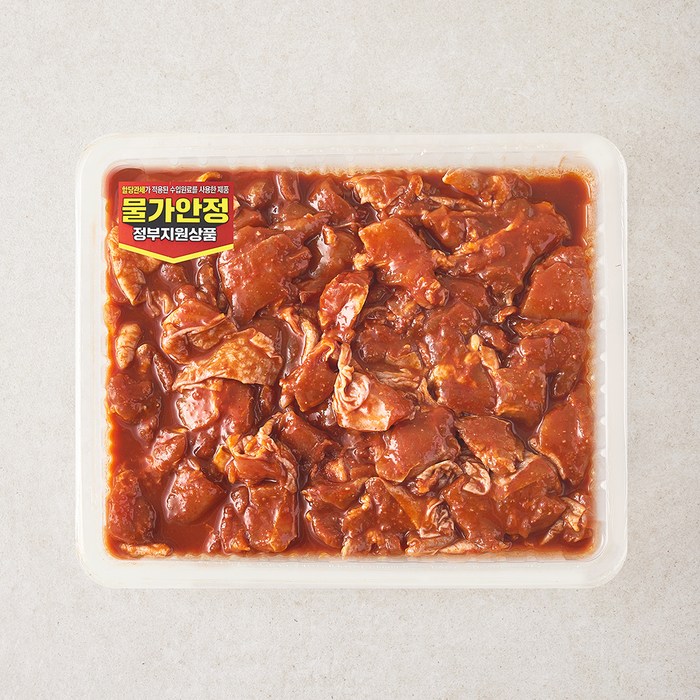 하이랜드푸드 물가안정 양념 춘천식 닭갈비, 1개, 1kg