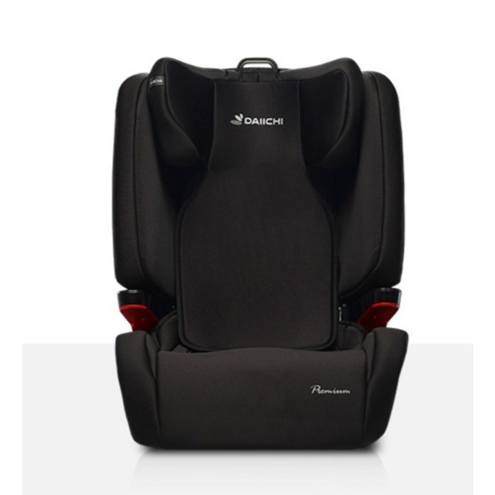 다이치 브이가드 ISOFIX 주니어 시즌2 프리미엄 카시트 일체형, 다크그레이 후기 분석 - 카시트 측면 디자인과 견고한 프레임
