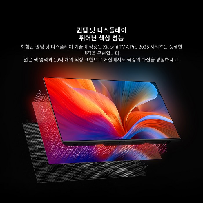 샤오미 4K QLED TV A Pro 2025, 110cm(43인치) 후기 분석 - 후면 포트 구성