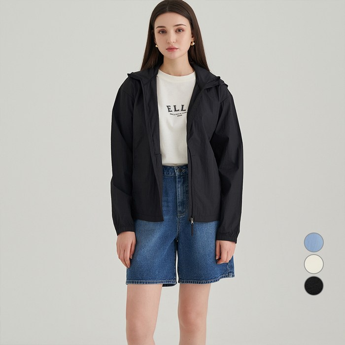 ELLEPARIS ELLE PARIS 여성 라이트 바람막이 점퍼
