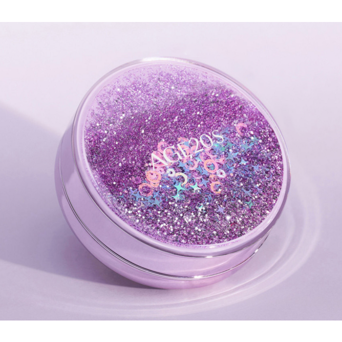에이지투웨니스 샤이닝 드롭 에디션 뉴오리지널 에센스 커버 팩트 케이스 + 리필 12.5g x 3p, 21호 핑크라떼 후기 분석 - 제형 밀착력 테스트