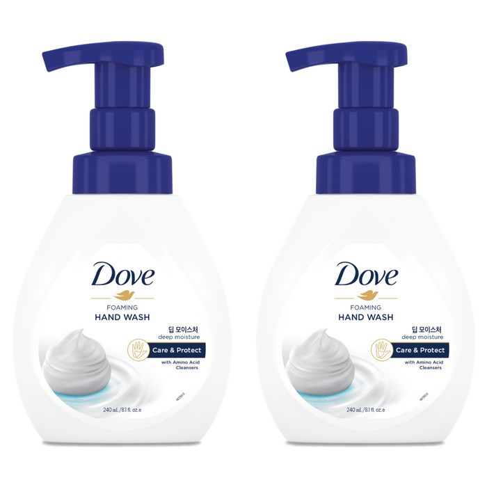 Dove Foaming Hand Wash Deep Moisture, 240ml, 2 Pieces