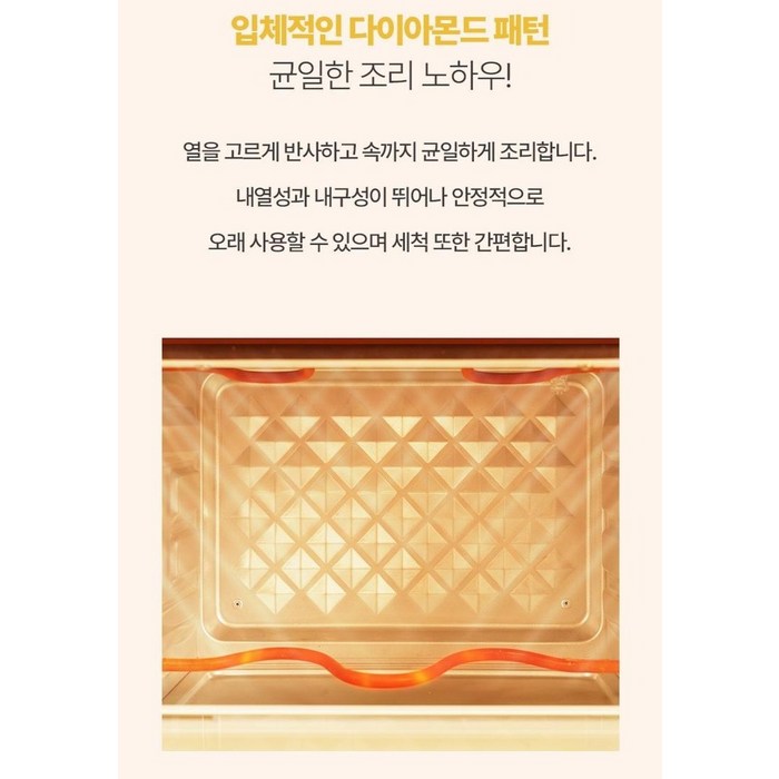 자일렉 오븐형 에어프라이어 12L, ZL-251PA 후기 분석 - 구성품 상세 보기