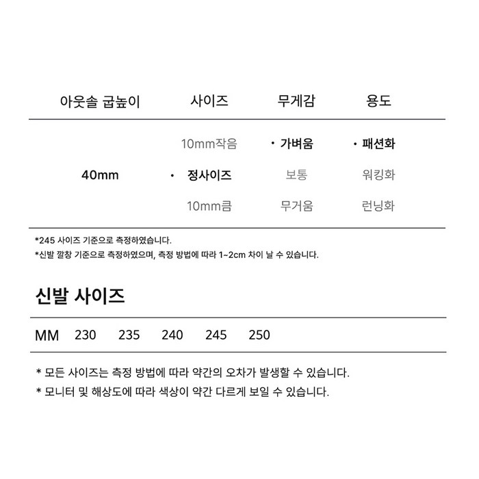 르까프 여성용 메이 메리제인 LE6S013 후기 분석 - 포장 및 박스 외관