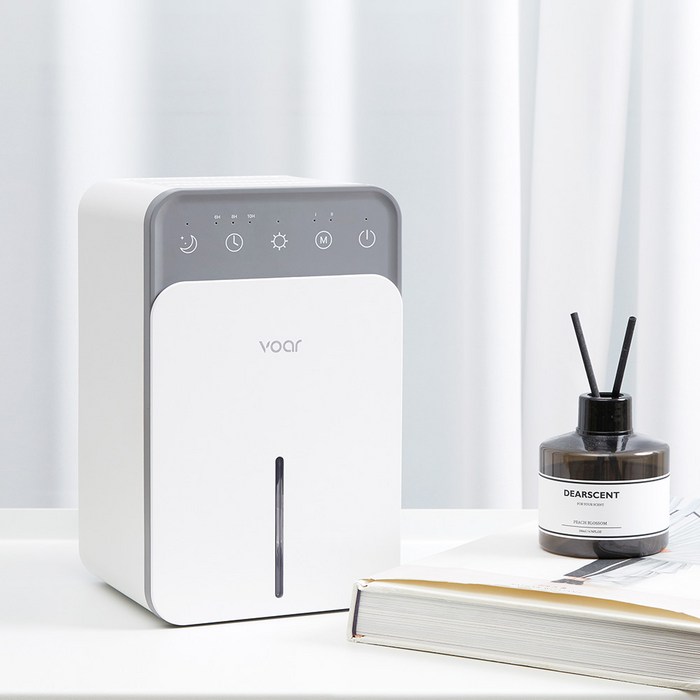 보아르 모아S1200 소형 원룸 욕실 옷장 미니 제습기 280ml, VDE-007WH 후기 분석 - 수조 가득 찬 상태