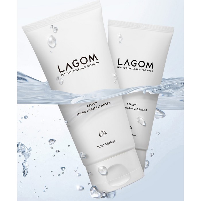 라곰 셀럽 마이크로 폼 클렌저 150ml 2p + 30ml, 1세트 후기 분석 - 증정용 30ml 상세