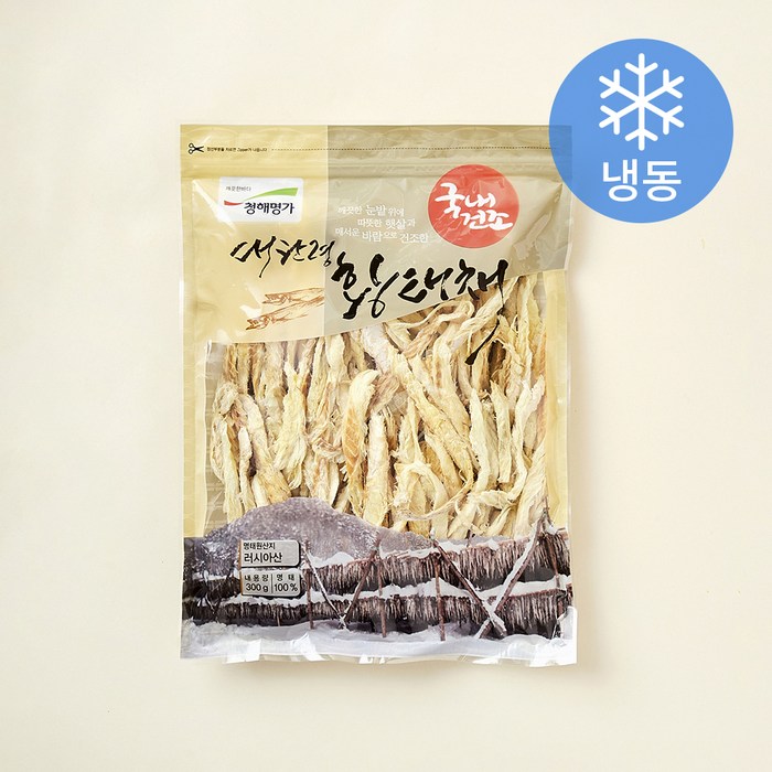 청해명가 대관령 건조 황태채 (냉동), 300g, 1개