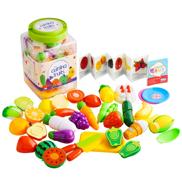 Playmax Fruit Cutting Childhood Play Set