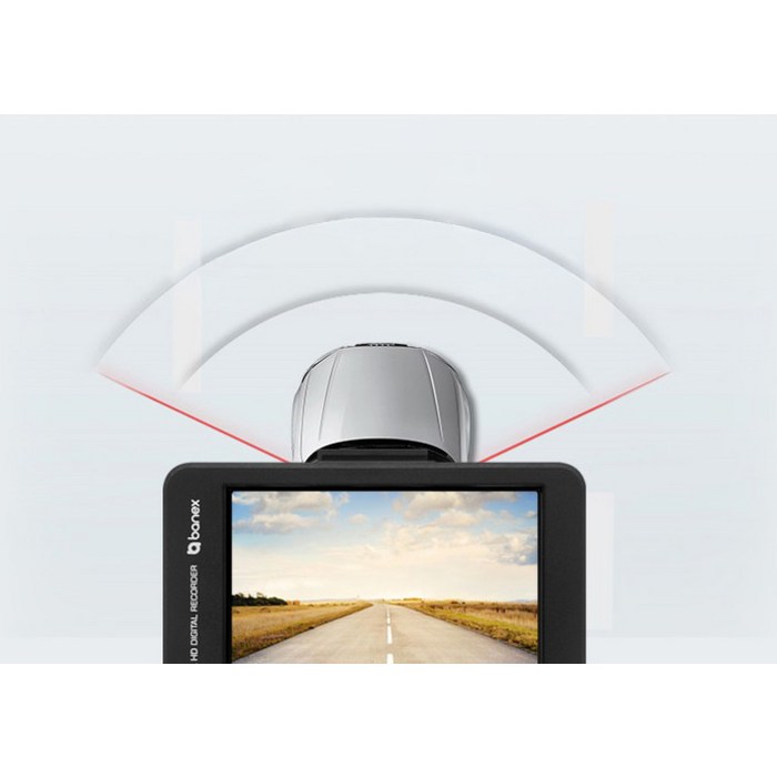 바넥스 전후방 FHD 2채널 블랙박스 BX7W, 32GB 후기 분석 - 본체 측면 및 포트 구성