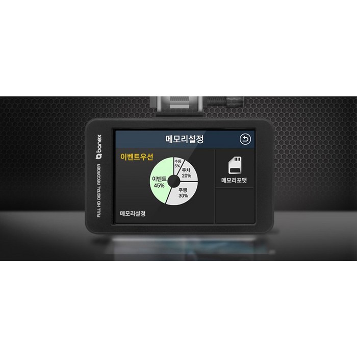 바넥스 전후방 FHD 2채널 블랙박스 BX7W, 32GB 후기 분석 - 전원 케이블 연결 포트 디테일