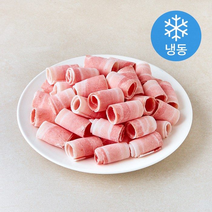 [로켓프레시]만능 대패 삼겹살 (냉동), 1kg, 1개