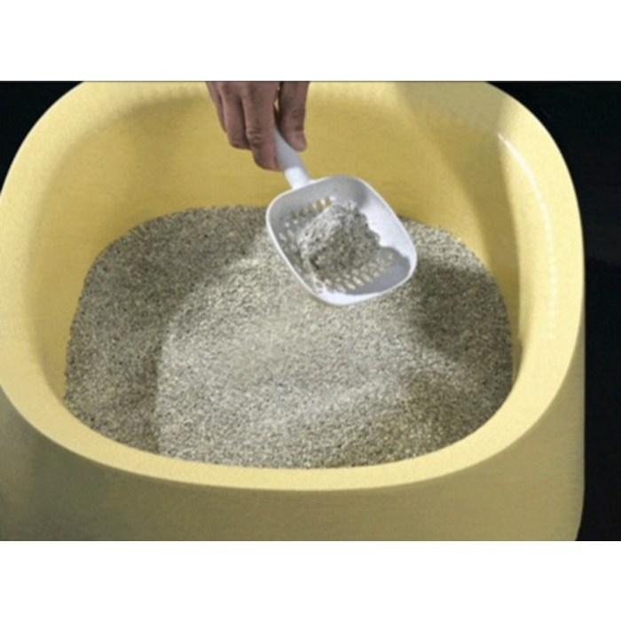 닥터펠리스 응고형 하드볼 대용량 고양이 모래, 8.3kg 후기 분석 - 모래 입자 상세 컷