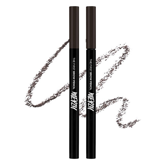 머지 더 퍼스트 브로우 펜슬 0.25g, B1 아콘 브라운, 2개