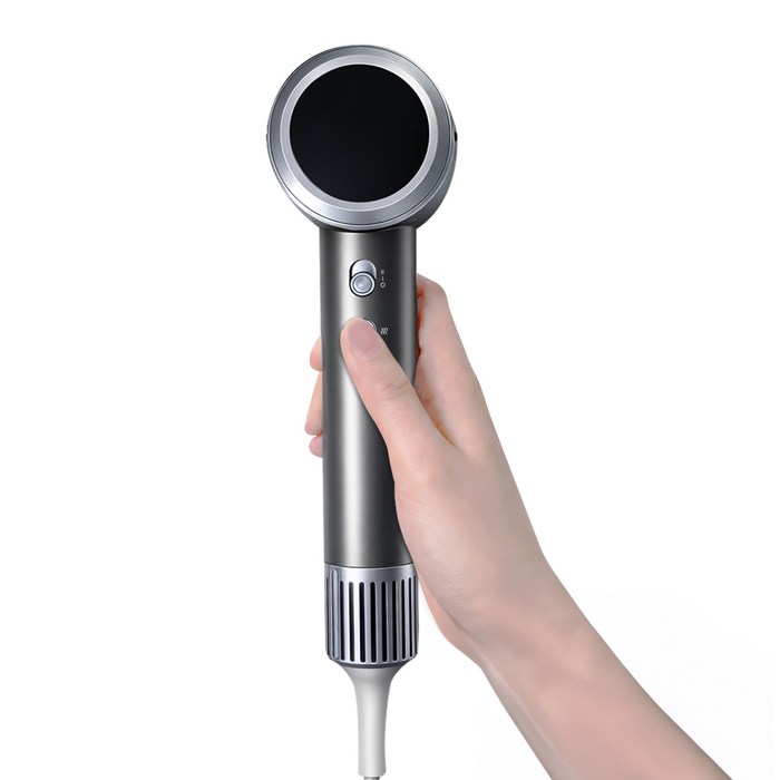 홈플래닛 헤어 드라이기 BLDC LED 디스플레이 음이온 1600W, RCY-8808 후기 분석 - 실사용 거치 모습