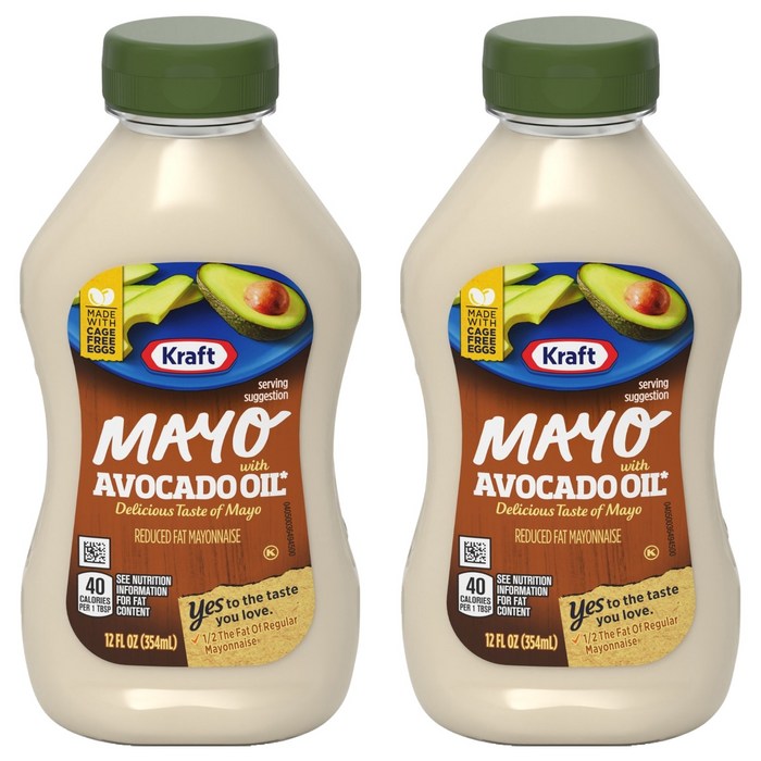 크래프트 아보카도 오일 마요네즈, 2개, 354ml