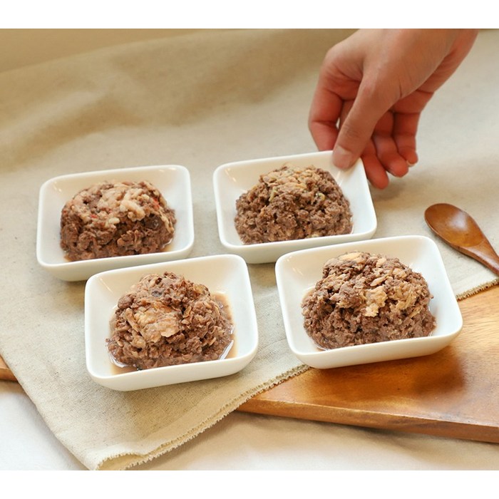 사조러브잇 레드라벨 고양이 간식캔, 혼합맛(흰살참치/멸치) 후기 분석 - 영양 성분 표시
