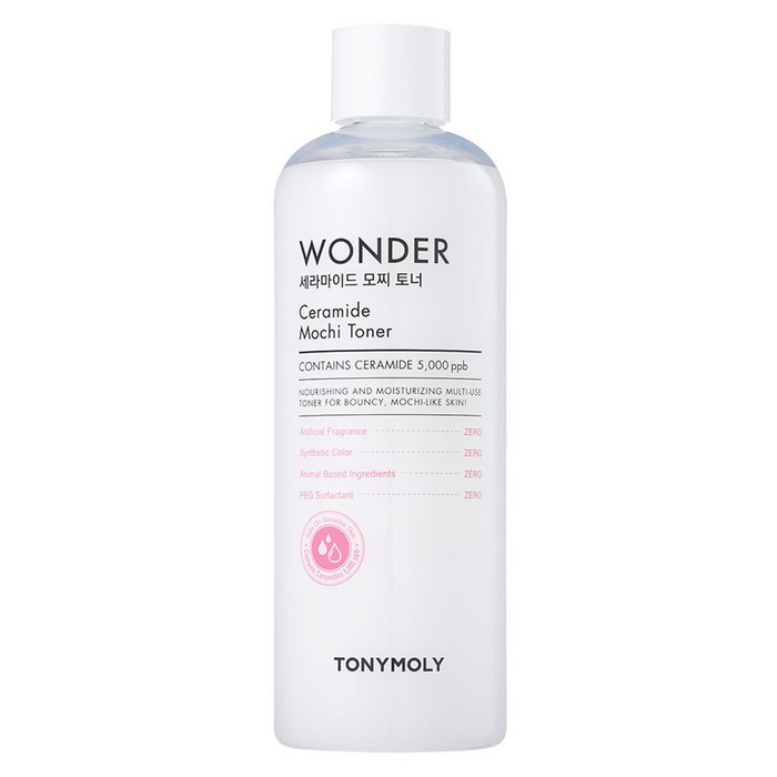TONYMOLY Wonder Ceramide Mochi Toner, 500ml, 1 Count