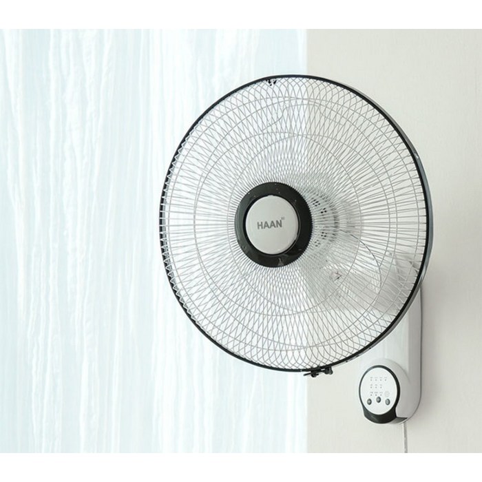 한경희 업소용 가정용 리모컨형 벽걸이 선풍기 40cm, HAAN-WF316A 후기 분석 - 후면 브라켓