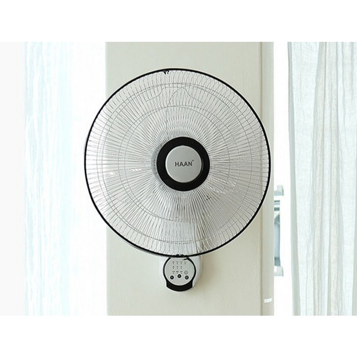 한경희 업소용 가정용 리모컨형 벽걸이 선풍기 40cm, HAAN-WF316A 후기 분석 - 측면 각도
