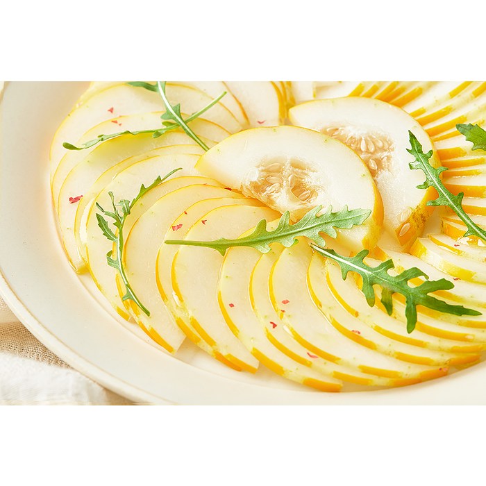 성주 가정용 실속 참외, 5kg 후기 분석 - 참외 단면의 신선도 확인