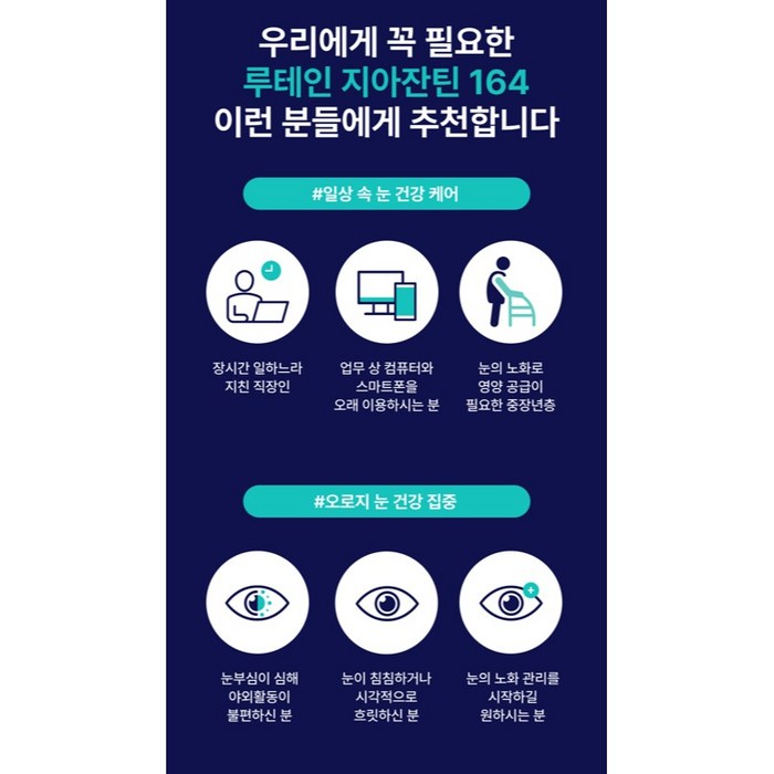 뉴트리원 루테인 지아잔틴 164, 50정 후기 분석 - 영양 성분 정보 및 기능성 안내