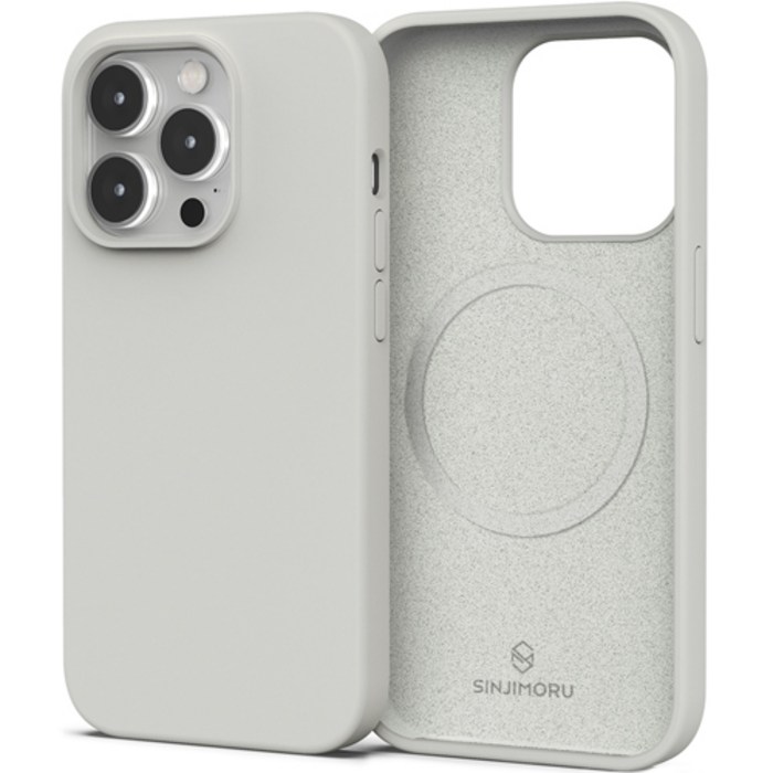 신지모루 맥세이프 소프트그립 실리콘 컬러 휴대폰 케이스 - 맥세이프 케이스