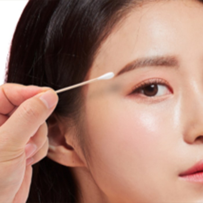 뷰렌드 비건 멸균 나무 면봉 후기 분석 - 멸균 처리 설명 이미지