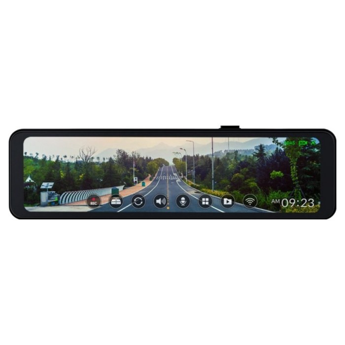 파인뷰 전후방 QHD FHD 2채널 룸미러 블랙박스 R5 POWER, 32GB 후기 분석 - 고화질 렌즈 및 디스플레이 상세 뷰