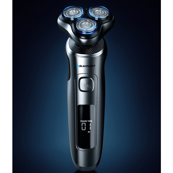 블라우풍트 IPX6 방수 5 in 1 3D 플렉스 쉐이버 3헤드 전기면도기 거치대, BLP-ES802S 후기 분석 - 헤드 교체 모습