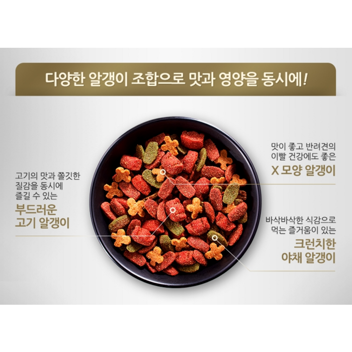 시저 어덜트 강아지 건식사료 소 후기 분석 - 신선도 포장 방식