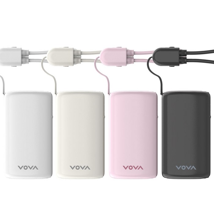 보바 그립 미니 고속충전 보조배터리 10000mAh, VA-115 후기 분석 - 휴대용 파우치 구성