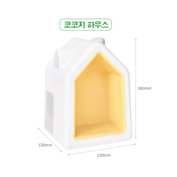 코코지 하우스 + 고미 + 뿅이 + 호당이 + 토빗 세트, 혼합색상 후기 분석 - 제품 박스 패키지 뒷면