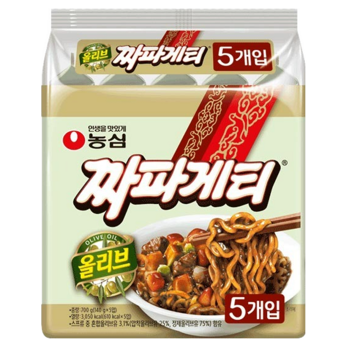 Nongshim Chapagetti 140g, 5 pcs