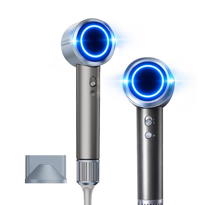 홈플래닛 헤어 드라이기 BLDC LED 디스플레이 음이온 1600W, RCY-8808 후기 분석 - LED 디스플레이 상세 컷