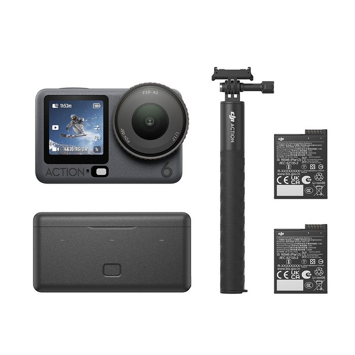 DJI Osmo Action 6 강화 콤보 액션캠, AC006 - 액션캠
