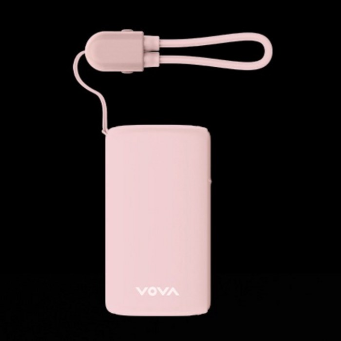 보바 그립 미니 고속충전 보조배터리 10000mAh, VA-115 후기 분석 - 한 손에 쥐어지는 컴팩트 사이즈