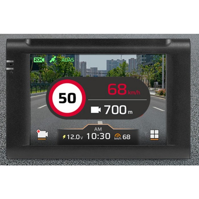 파인뷰 전후방 FHD HD 2채널 블랙박스 X6 POWER, 32GB 후기 분석 - 본체 측면 인터페이스