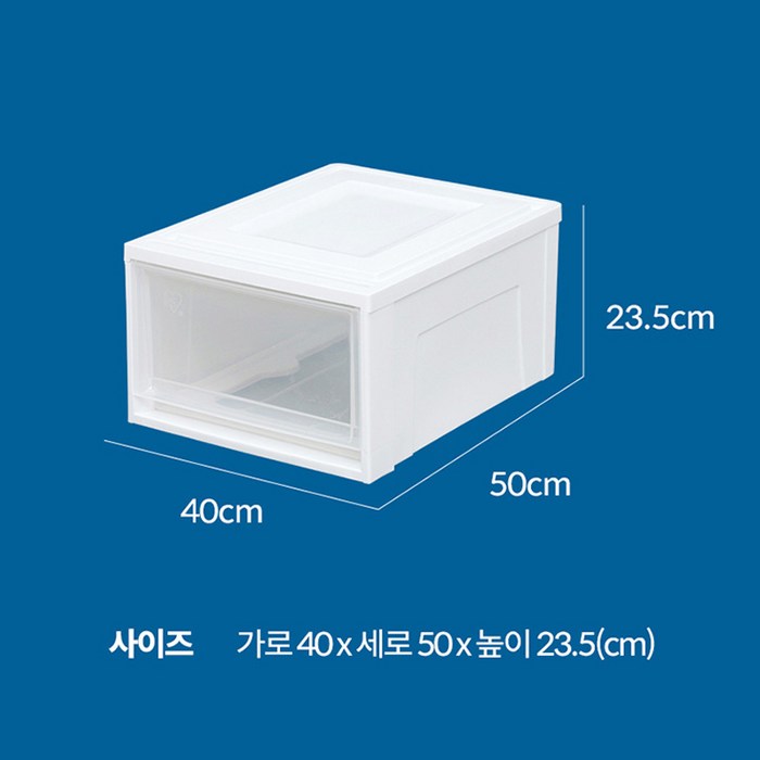 아이리스 시스템 수납박스 BC-500 후기 분석 - 제품 전체 샷