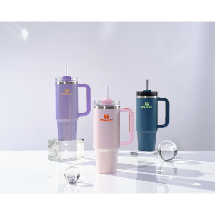 스탠리 퀜처 H2.0 플로우 스테이트 텀블러, 로즈페탈쉬머 후기 분석 - 패키지 이미지