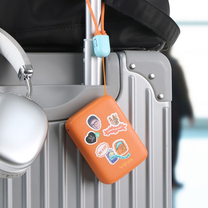 보바 그립 22.5W 고속충전 보조배터리 20000mAh, 오렌지 후기 분석 - 실생활 사용 컷 1