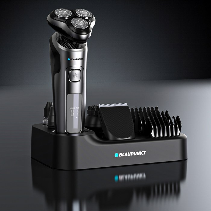블라우풍트 IPX6 방수 5 in 1 3D 플렉스 쉐이버 3헤드 전기면도기 거치대, BLP-ES802S 후기 분석 - 제품 상세 이미지 2