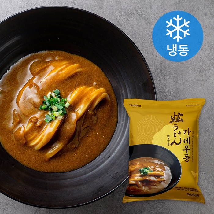 현우동 카레 우동 (냉동), 500g, 1개