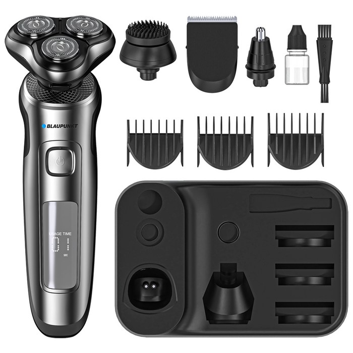 블라우풍트 IPX6 방수 5 in 1 3D 플렉스 쉐이버 3헤드 전기면도기 거치대, BLP-ES802S 후기 분석 - 충전 방식