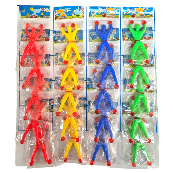 Pickme Spider Sticky Wall Climber 4 Pieces x 5p Set