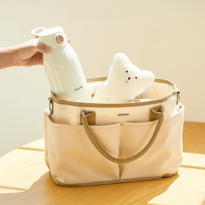 꿈비 휴대용 100도 가열 무선 분유포트 500ml 후기 분석 - 한 손에 잡히는 그립감